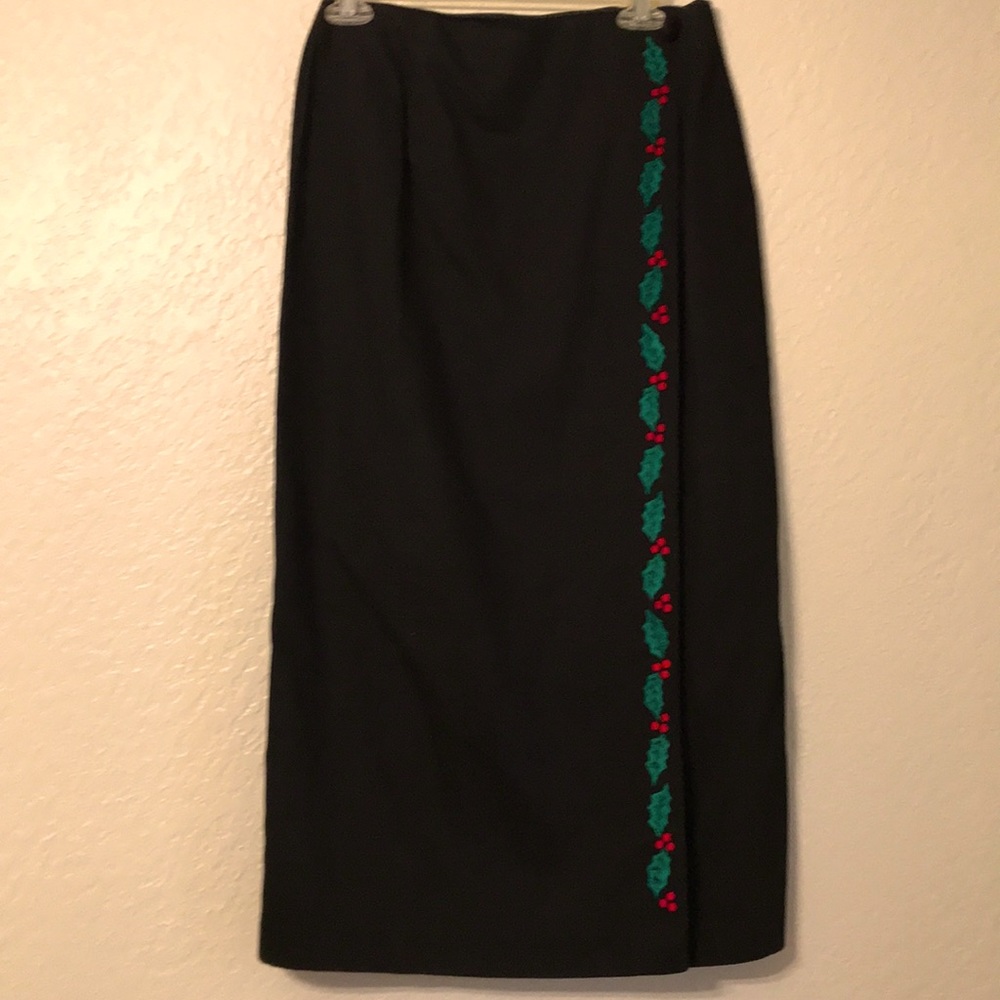 🎄*Vintage* Christmas Skirt